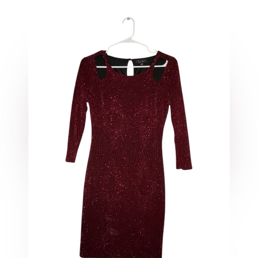 Trixxi Glittering Red Dress (B9)